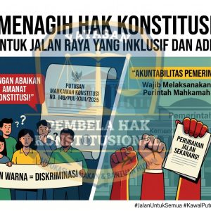 Menagih Penyediaan Lampu Lalu Lintas Bagi Disabilitas Defisiensi Warna